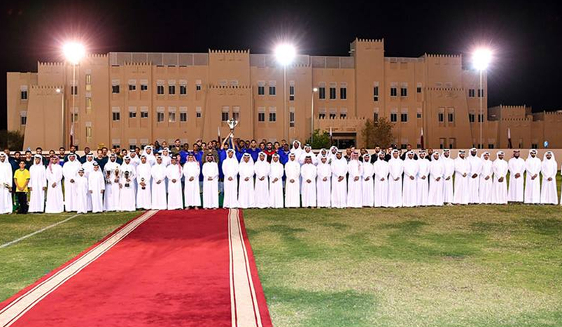 Amiri Guard Honors Winners of Ramadan Tournaments